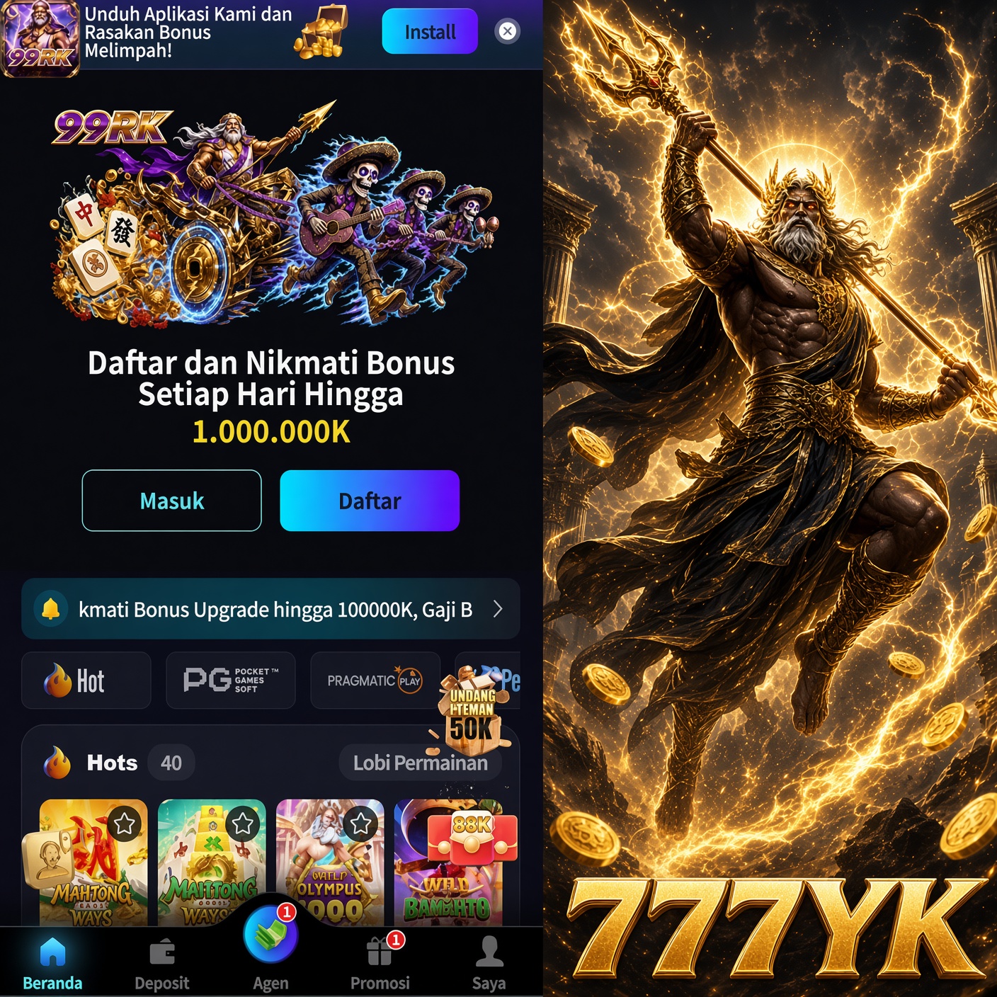777YK - Daftar & Download 777yk Terbaru
