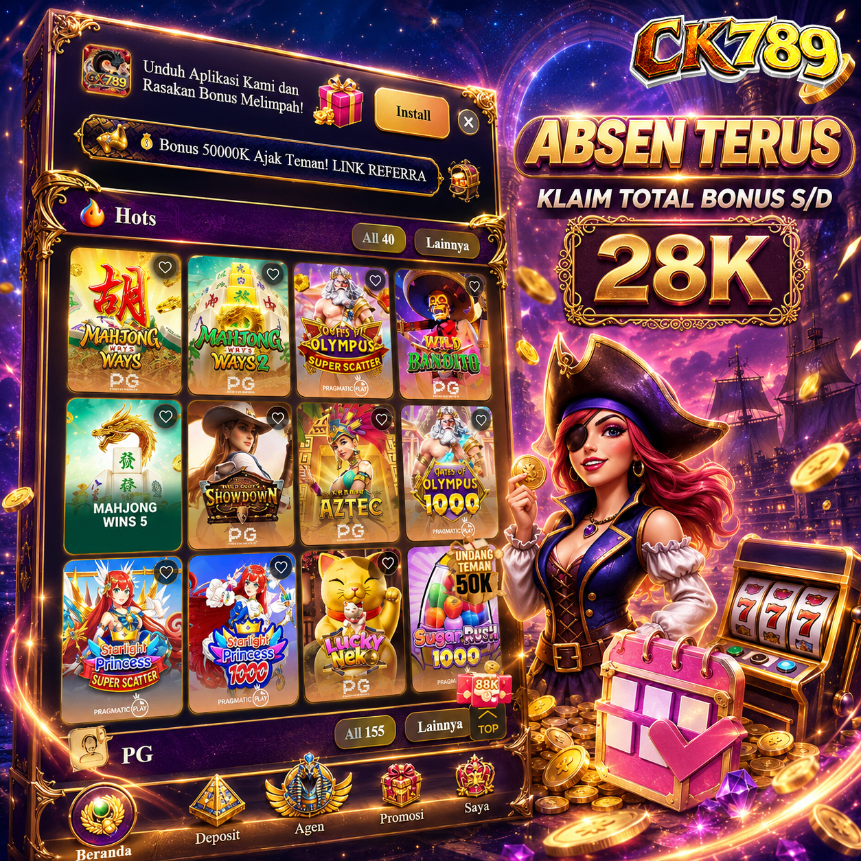 CK789 - ck789 Login Download Mudah 💎